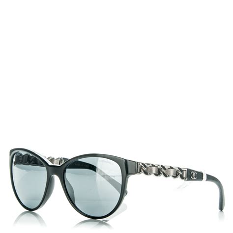 chanel butterfly sunglasses with chain.